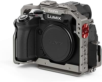 Camera Cage for Panasonic S5 II, G8 II in Titanium Gray