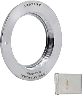 Manual Focus Adapter for M42 to Nikon F Mount