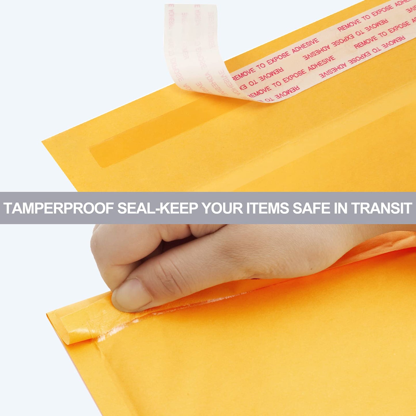 Kraft Bubble Mailers 9.5x14.5 Inch, 25 Pack
