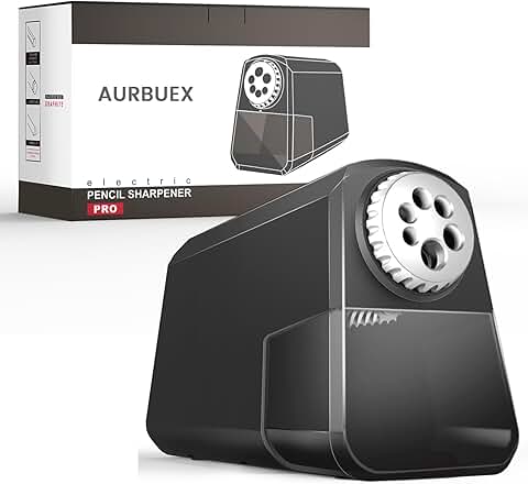 Heavy Duty Electric Pencil Sharpener for 6-12mm Pencils