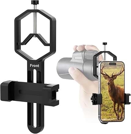 Metal Phone Adapter for Telescope and Microscope
