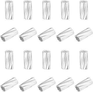 40 Sterling Silver Tube Beads for Jewelry Making