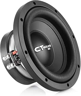 Bio 8-inch 600-Watt Dual 2-Ohm Car Subwoofer