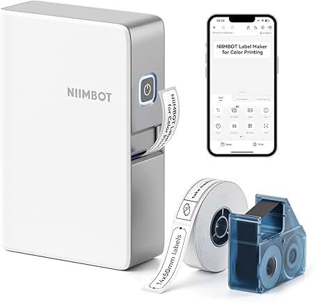 Color Bluetooth Label Maker for Home and Office