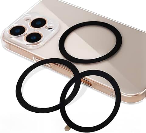 Black Metal Ring Sticker for Magnetic Accessories