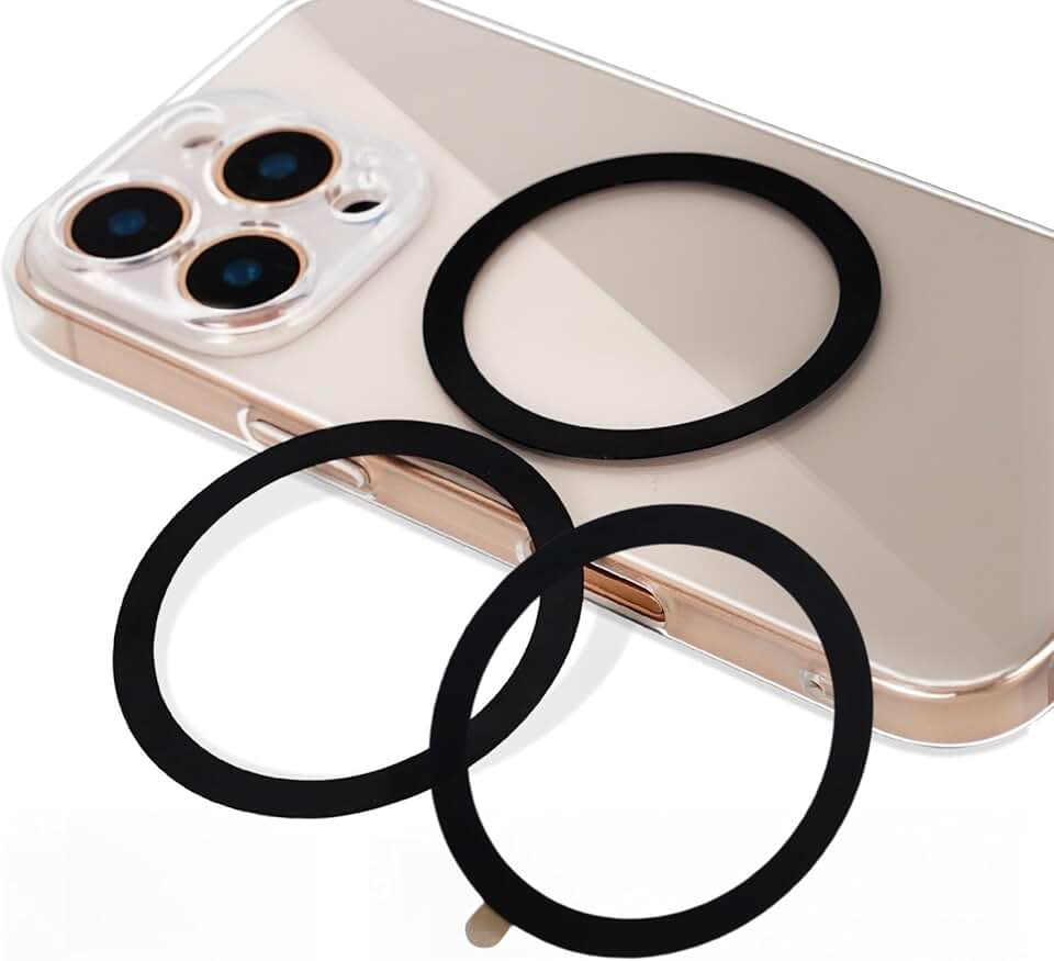 Black Metal Ring Sticker for Magnetic Accessories