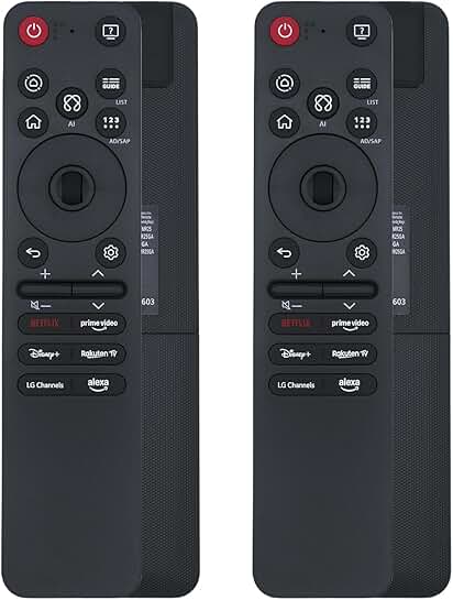 2 Pack Replacement Voice Remote for LG TVs