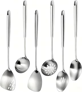 6-Piece Stainless Steel Kitchen Utensil Set