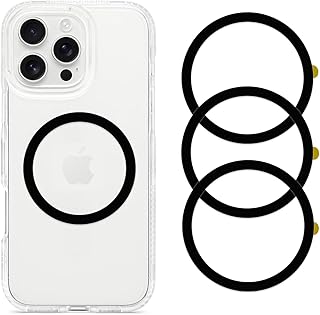 Set of 3 Metal Ring Stickers for Phone Cases