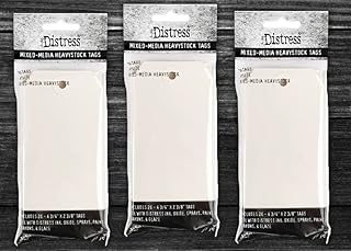 Mixed Media Heavyweight Tags, 3 Packs, 60 Tags