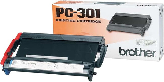 Black Fax and Printer Cartridge in Retail Packaging
