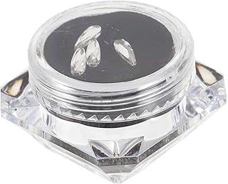 Vampire Dentures Manicure Kit with Gemstones and Crystals