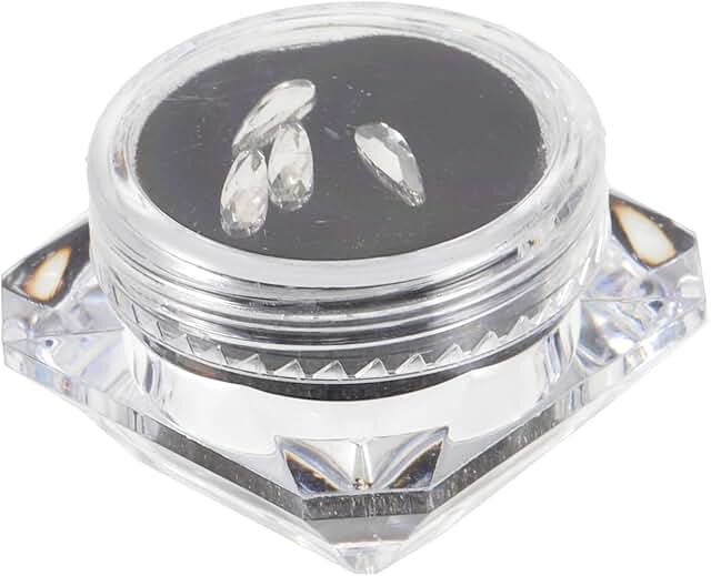 Vampire Dentures Manicure Kit with Gemstones and Crystals