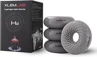 Hydrogen Bath Bombs for Men, Muscle Relief, 14 Days