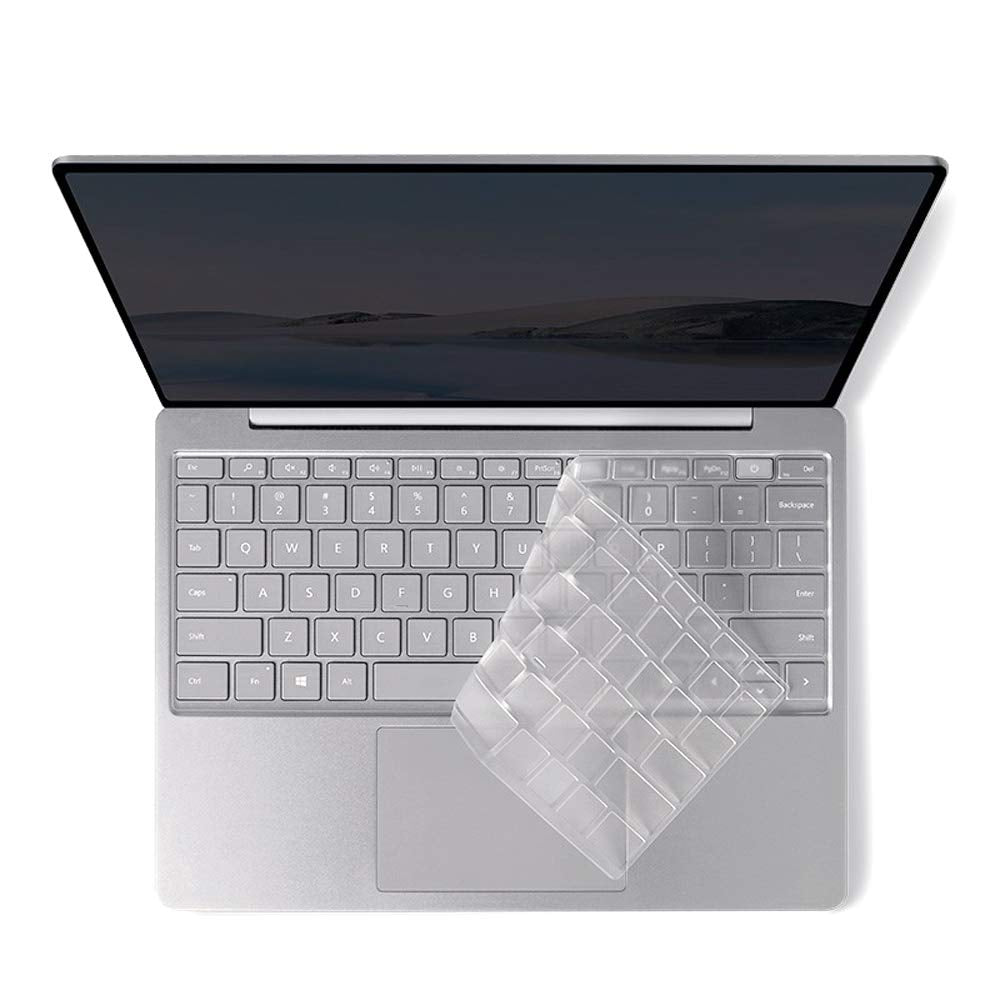 Transparent ultra-thin TPU keyboard cover for Surface Laptop Go