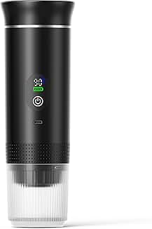 Portable Espresso Maker with Hot and Cold Brew