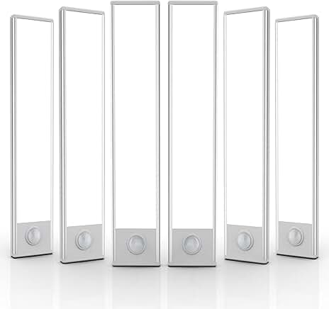 Wireless Rechargeable LED Under Cabinet Lights, 6 Pack