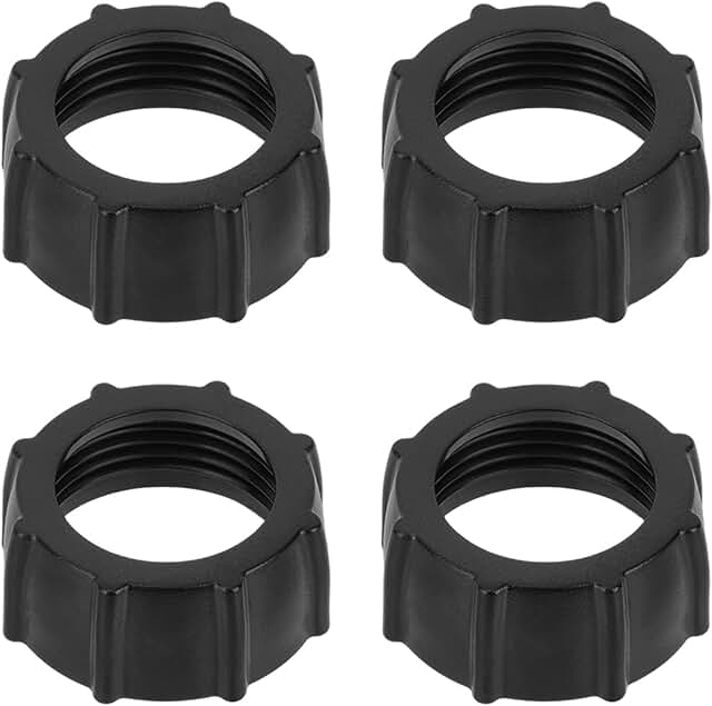Set of 4 Car Mount Tightening Nuts with 17mm Ball-Joint Adapter