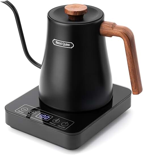 Gooseneck Electric Kettle, 0.8L, Stainless Steel