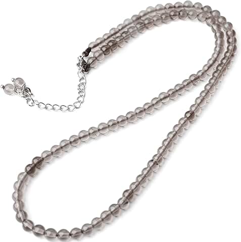 Handmade Natural Gemstone Beaded Choker Necklace for Women