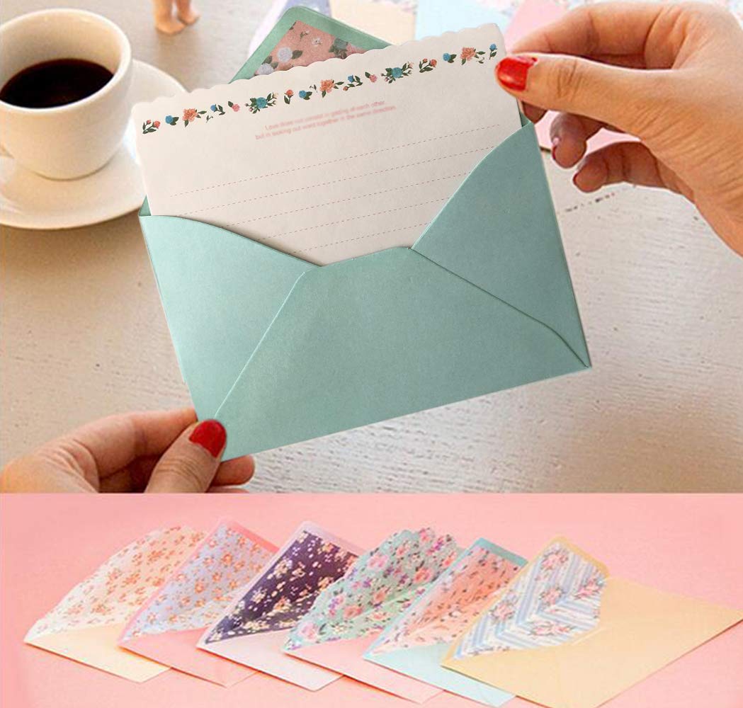 Cute Kawaii Stationery Paper with Envelopes