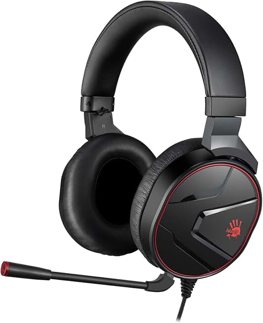 Wired Gaming Headset with Microphone and 7.1 Sound