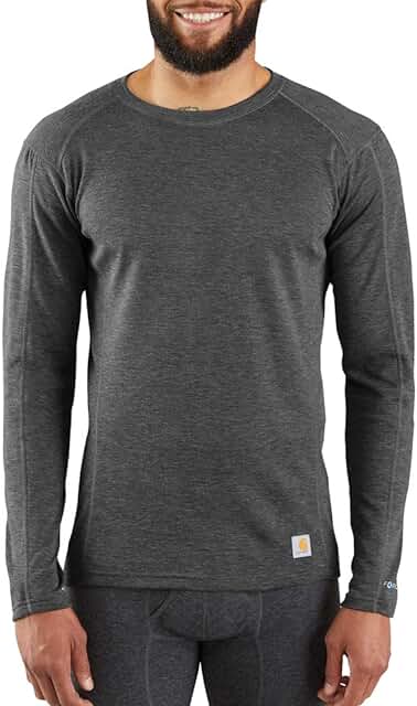 Men's Midweight Poly-Wool Crew Base Layer