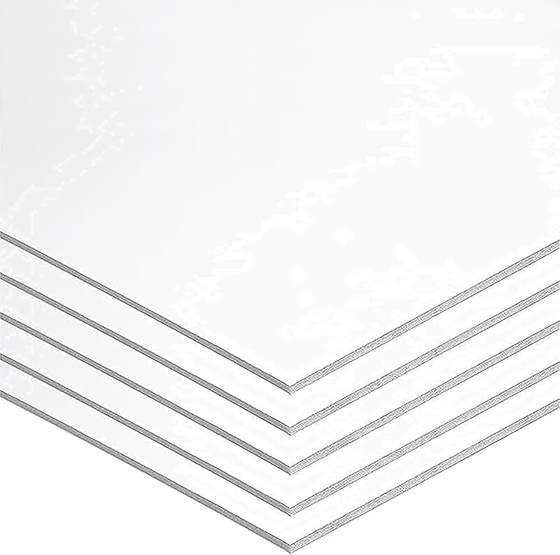 White Foam Board, 22" x 28", 5 Sheets