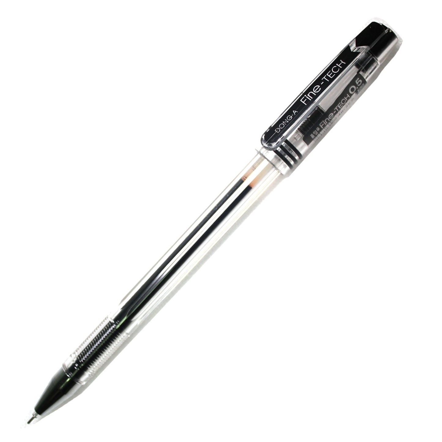 Pack of 12 black 0.5mm gel ink rollerball pens