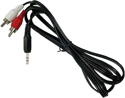 3.5 mm to 2 RCA Stereo Audio Cable