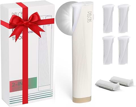 Electric Dermaplaning Tool for Face with LED Light