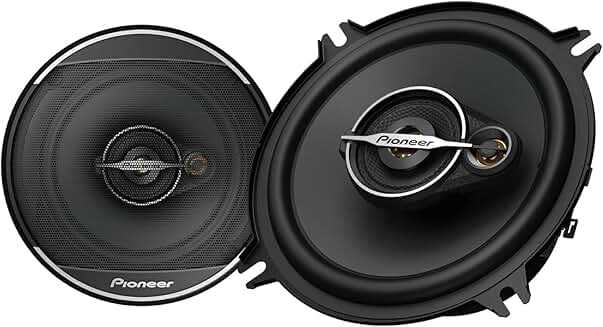 5.25-inch 3-Way Car Speakers Pair