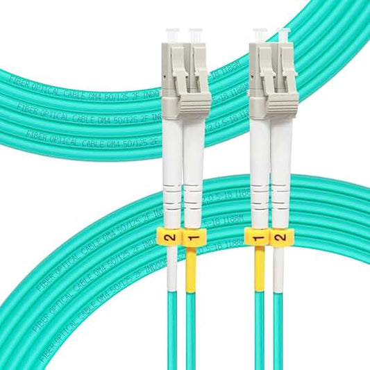 Fiber Optic Patch Cable, LC to LC, 15m, Multimode