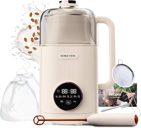 8-in-1 Nut Milk Maker with Delay Start