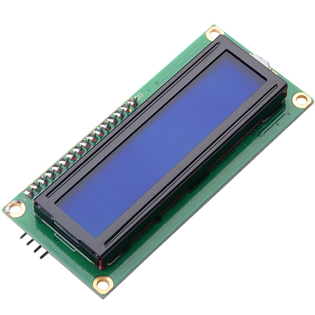 16x2 I2C LCD Display with Blue Backlight