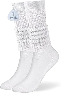 Women's Soft Long Knit Slouch Knee High Socks