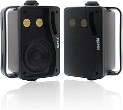 Outdoor 3.5-Inch Waterproof Wall Mount Speakers, 200W Pair