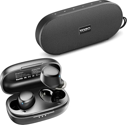 Wireless Earbuds with Bluetooth 5.3 and 20W Stereo Sound