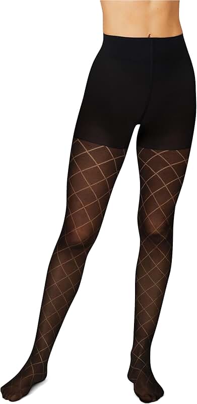 Women's EcoSmart Diamond Outline Control Top