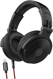 Over Ear iPhone Headphones with Lightning Connector