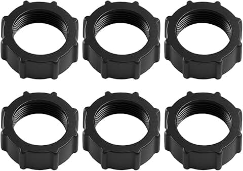 Six-piece 17mm car nut set for phone mount fixing