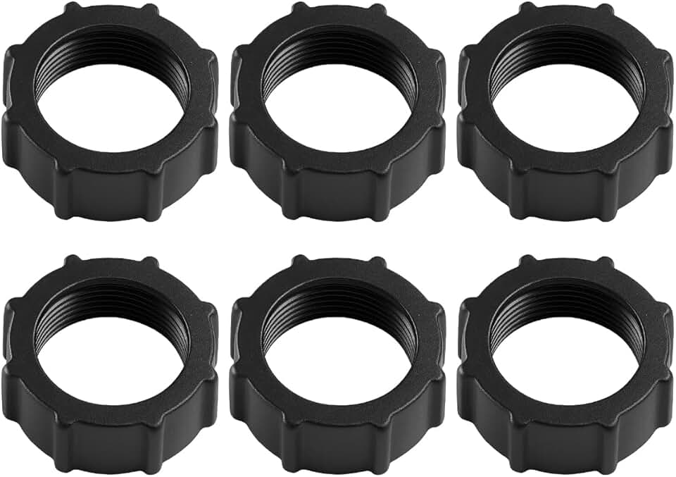 Six-piece 17mm car nut set for phone mount fixing