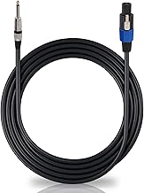 50 ft 1/4" to Speakon speaker cable