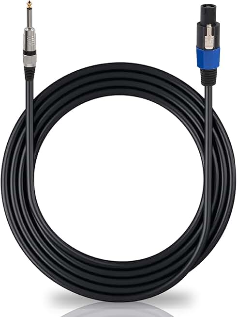50 ft 1/4" to Speakon speaker cable