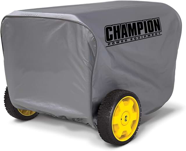 Weather-Resistant Storage Cover for Portable Generators