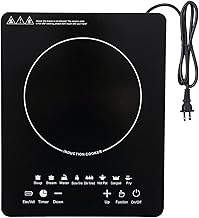 Portable 750W Electric Hot Plate with 8 Temp Levels