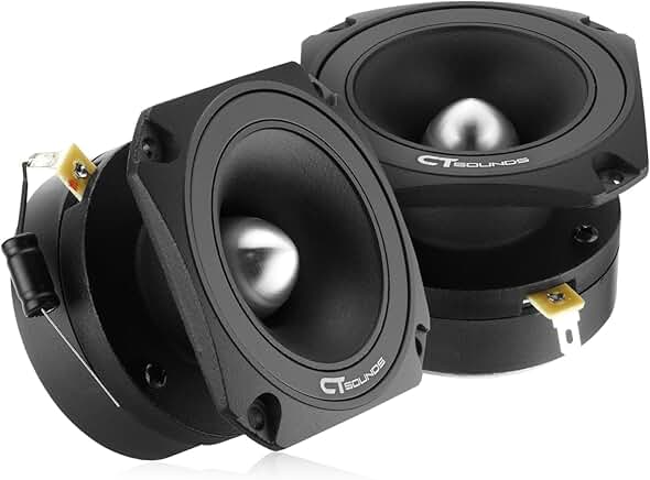 Pair of 3.5-inch 600-Watt Titanium Super Tweeters
