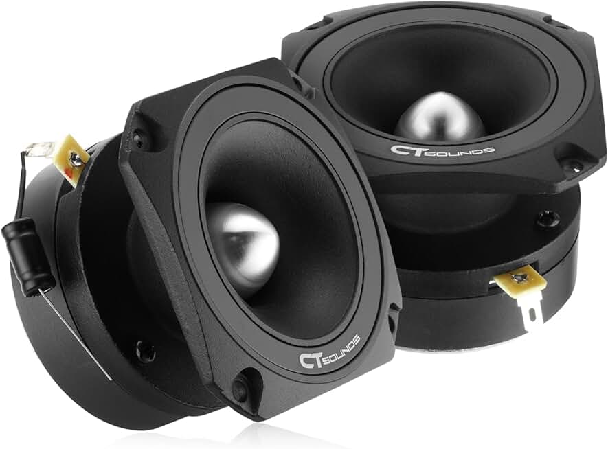 Pair of 3.5-inch 600-Watt Titanium Super Tweeters