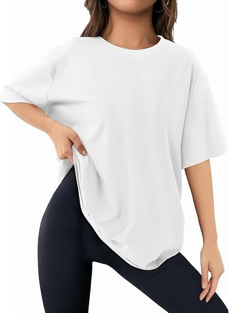Women's Short Sleeve Loose Fit Summer T-Shirt