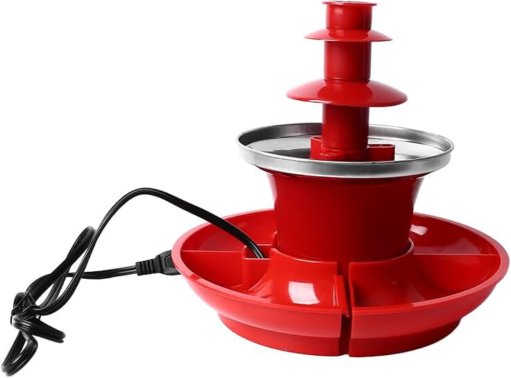 Three-Layer Electric Chocolate Fountain for Fruits and Snacks